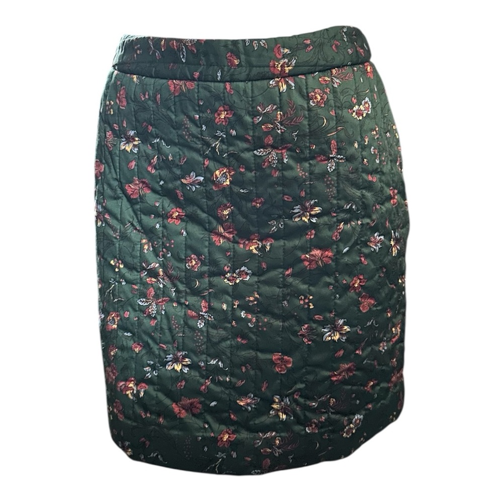 Quilted Floral Skirt - Picture 8 of 11